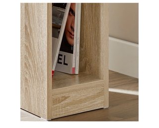 2 Mesitas de Noche Madera Beige
