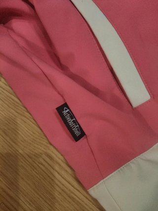 Sudadera Astore térmica rosa y blanca