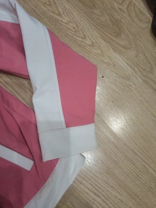 Sudadera Astore térmica rosa y blanca