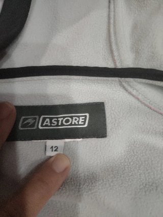 Sudadera Astore térmica rosa y blanca