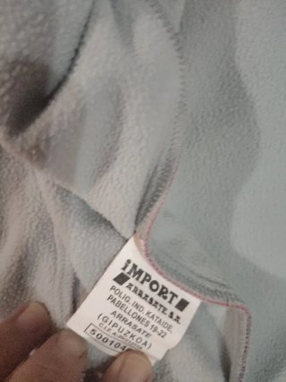 Sudadera Astore térmica rosa y blanca
