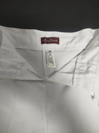 Faldón fallero blanco niño T 14