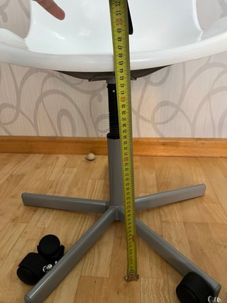 Silla estudio Ikea giratoria, elevable, ruedas