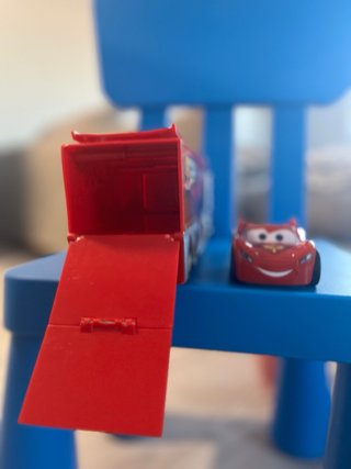 Camión de Juguete Rayo McQueen, incluye coche