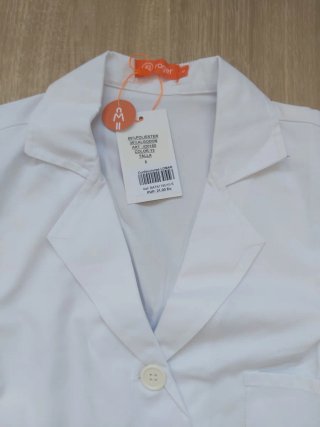 Bata blanca Roger Talla S