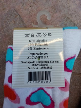 4 Pares Calcetines Mujer Nuevos