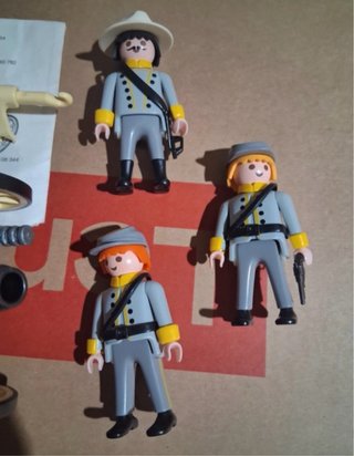 Playmobil 3784 Cañón con Soldados y Caballos