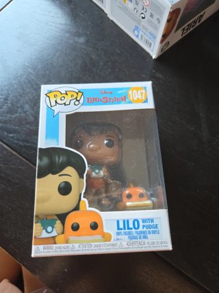 Funko Pop Lilo & Stitch con Pudge 1047