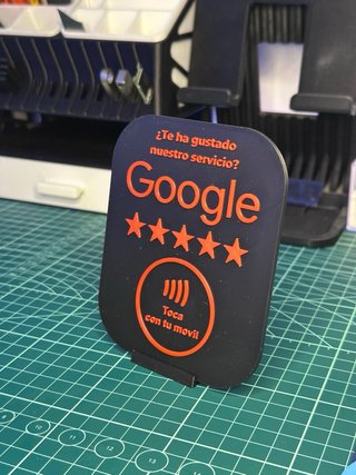 Tarjetas NFC para reseñas google