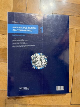 Historia del mundo contemporáneo, 1 Bachillerato