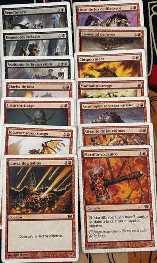 Lote 44 Cartas Magic The Gathering Retro