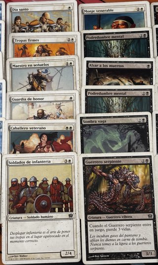 Lote 44 Cartas Magic The Gathering Retro