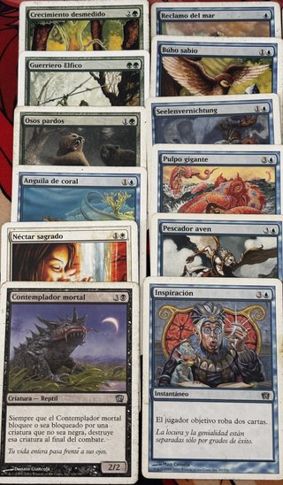 Lote 44 Cartas Magic The Gathering Retro