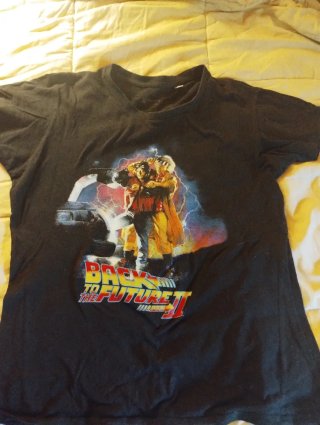 Lote 2 Camisetas Back to the Future 10-12 años