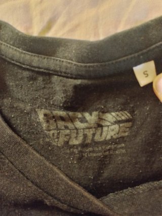 Lote 2 Camisetas Back to the Future 10-12 años
