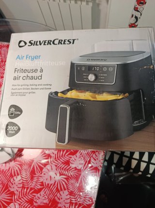 Freidora de aire SilverCrest 2000W