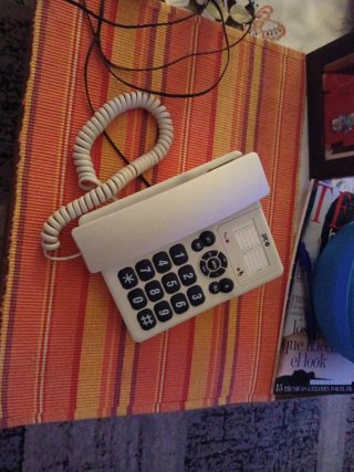 Teléfono fijo SPC blanco
