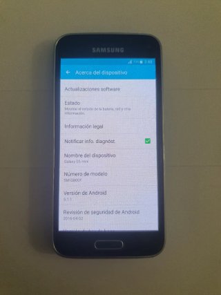 Samsung Galaxy S5 Mini Negro
