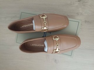 Mocasines piel Latouche color Camel, a estrenar