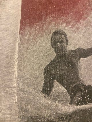 Felpa Rusty Grigia Surf Vintage