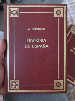Libro de historia de España.