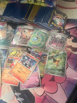 Tins PAF 10 Cartas Pokémon + 1 foil/ex/item/ar