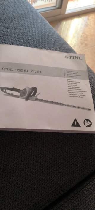Cortasetos Stihl HSE 71 - Usado 1 vez