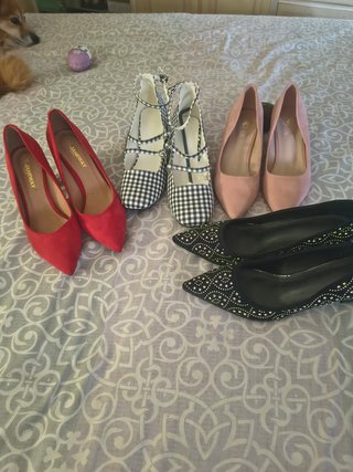 Lote 4 pares zapatos JANEWAY Talla 38