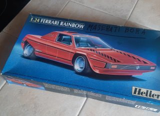 Maqueta Heller Ferrari Rainbow 1:24