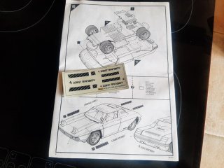 Maqueta Heller Ferrari Rainbow 1:24