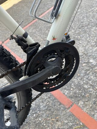 Bicicleta Rockrider 520 Blanca