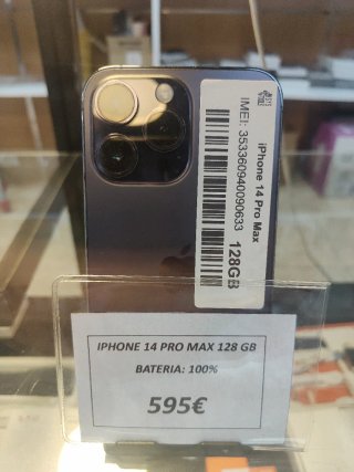 iPhone 14 Pro Max 128GB Batería 100%