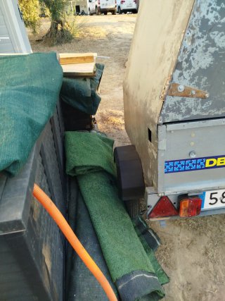 Remolque coche 300kg con papeles