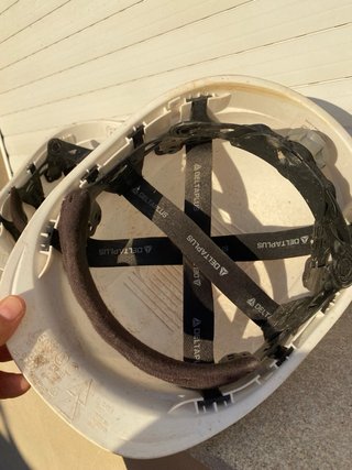 Cascos de obra blancos (2 unidades)