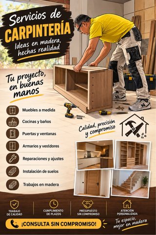 SERVICIOS DE CARPINTERÍA