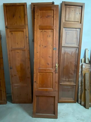 Lote 16 puertas/ventanas mallorquinas