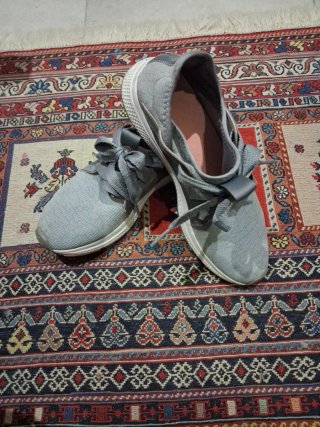 Zapatillas Adidas Grises y Rosas