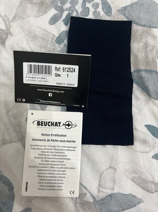 Traje de pesca submarina Beuchat Mujer L