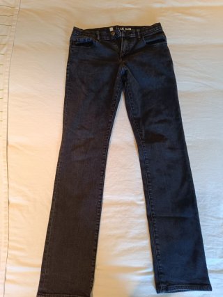 Pantalón Gant Negro Talla 16 Slim