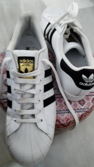Adidas Superstar Scarpe Sportive Bianche