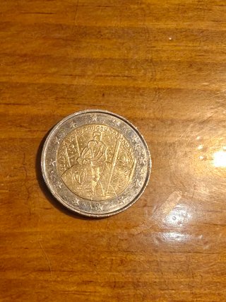 Moneda 2€ Rugby Francia 2023