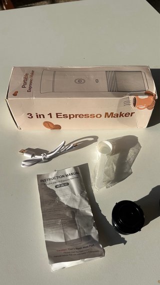 Cafetera Espresso Portátil Eléctrica 3 en 1
