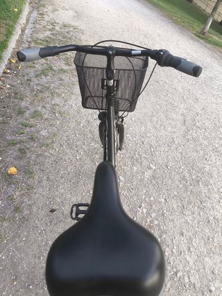 Bicicleta Orbea Paseo Negra y Blanca