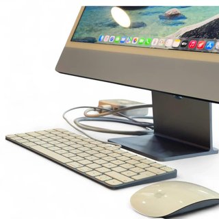 IMAC M4/16GB RAM/256GB SSD/24" CON TECLADO Y RATON