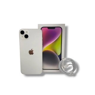 IPHONE 14 PLUS 128GB CON BATTERIA 84% BIANCO + SCATOLA