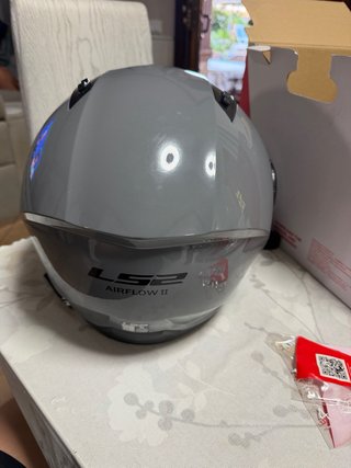 Casco Moto LS2 Airflow II OF616 Gris