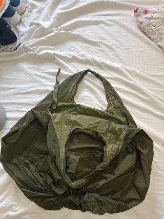 Bolso COS Verde Militar Nylon Ligero