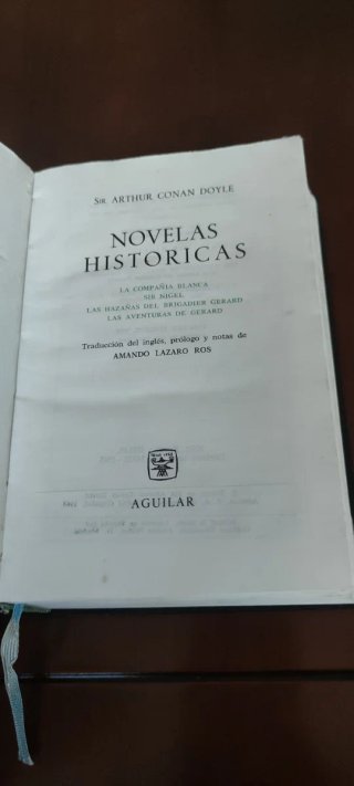 Conan Doyle novelas históricas