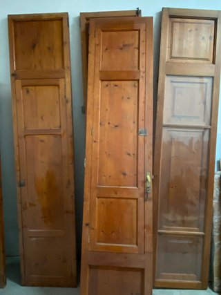 4 puertas mallorquinas antiguas madera maciza