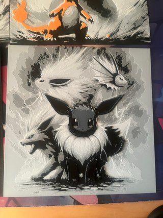 Pack 6 Láminas Pokémon 3D Charizard